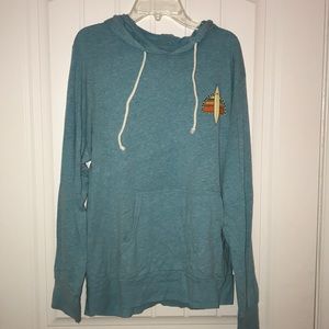 Blue light sweatshirt